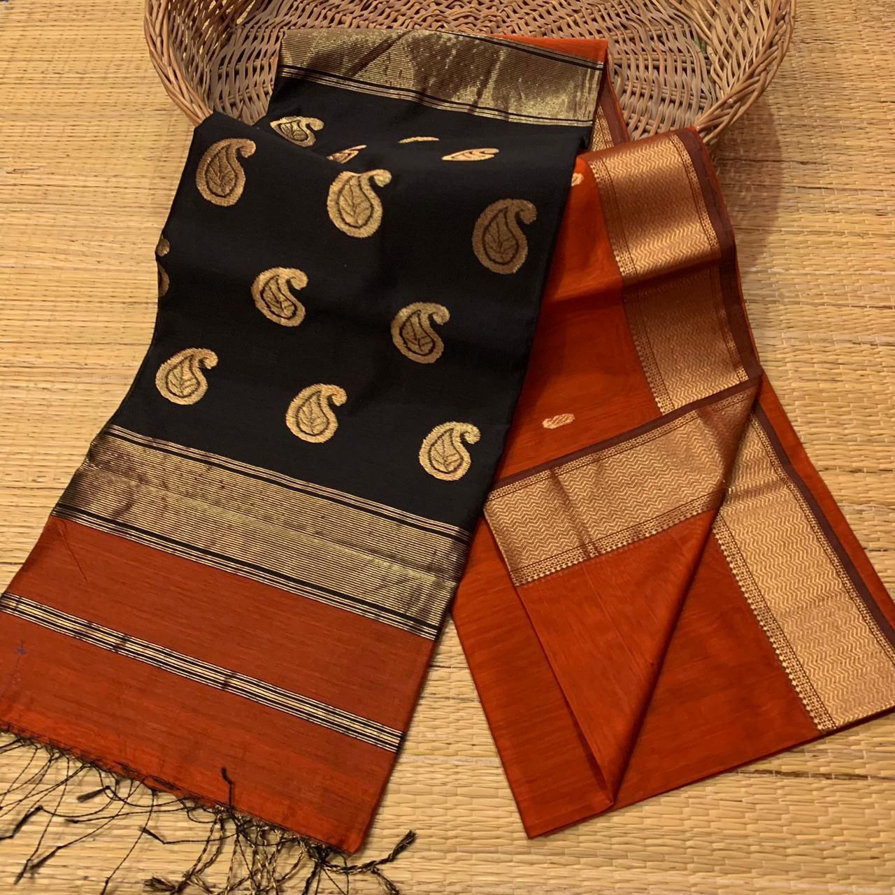 Maheswari Silk cotton saree